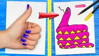 12 Einfache und Coole Tricks Zum Zeichnen