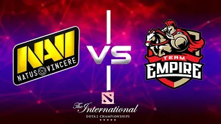 🔴 [EN] Dota 2 Live | Na'Vi vs Empire | TI9 CIS Qualifiers