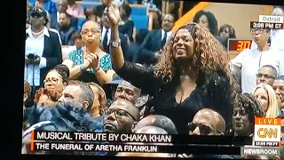 Chaka Khan Pays Tribute to Aretha Franklin