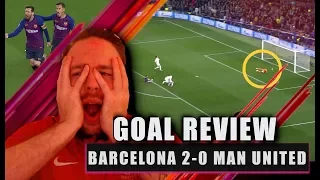 The Wheels Fell Off TONIGHT! Barcelona 3-0 Manchester United Goal Review