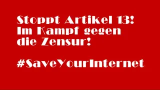 Warum es Youtube nächstes Jahr nicht mehr gibt  [ WEHRT EUCH! Stoppt Artikel 13! Heute! ]