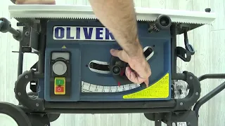 The Oliver Jobsite Table Saw