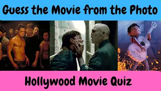 Can you guess these Hollywood Movies with just One Photo?