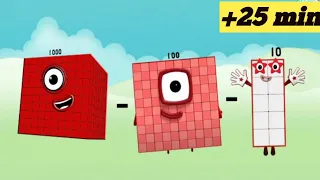 Numberblocks big to small squence subtraction full episodes @Educationalcorner110 #learntocount