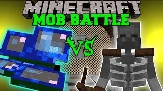 MOTHRA VS MUTANT SKELETON - Minecraft Mob Battles - OreSpawn and Mutant Creatures Mods