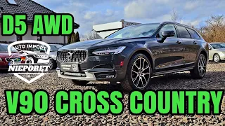 VOLVO V90CC ✅️ CROSS COUNTRY ✅️ D5 AWD ✅️ 2020 ✅️ Import Szwecja 🇸🇪