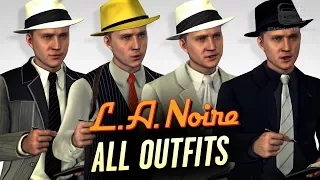 LA Noire Remaster - All Outfits