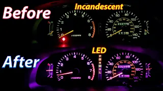 Replacing Gauge Cluster Lights with LEDs - '92-'96 Toyota Camry