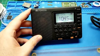 Retekess Portable FM/AM/SW/MP3 Radio Review and Teardown