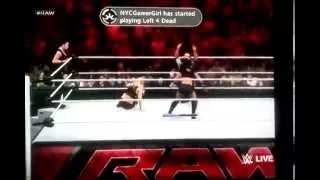 WWE 2K15 Universe Mode Natalya & Tamina Snuka vs. AJ Lee & Summer Rae