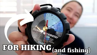 Unboxing Barometric Gauge | Hiking AND Fishing | How to read Rising and Falling Pressure