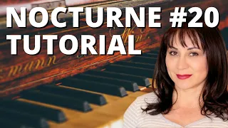 Chopin Nocturne 20 Easy Piano Tutorial Part 1 | Sheet Music