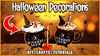 HALLOWEEN DIY crafts decoration | WITCHES BREW home decoration tutorial