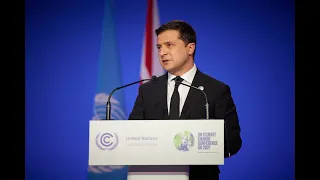 Виступ Володимира Зеленського на СОР26 – 26-й кліматичній конференції ООН.