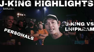 J-KING HIGHLIGHTS (J-KING VS LHIPKRAM) ALL 3 ROUNDS | @FlipTop battles
