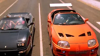 La Toyota Supra di Paul Walker contro la Ferrari | Fast & Furious | Clip in Italiano