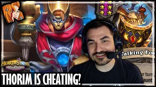 THORIM HAS THE CHEAT CODES! - Hearthstone Battlegrounds