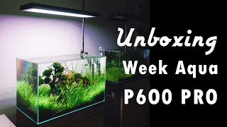 Week Aqua P600 PRO Unboxing and Review/Overview | Full Spectrum Light for Planted Tank (RGB+UV)