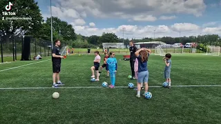 Saturday's AIM Football session ⚽️ with @Charlton Athletic Community Trust