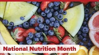 National Nutrition Month Lunch and Learn