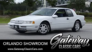 1990 Mercury Cougar XR7 Supercharged For Sale Gateway Classic Cars Orlando #1733