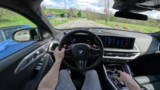 New BMW XM Plug-In Hybrid 2023 Test Drive POV