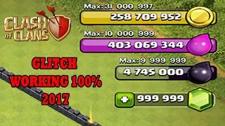 Clash Of Clans Glitch Unlimited Gems WORKING 100% 2017