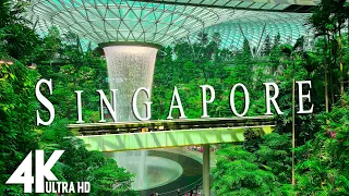 Singapore 4K -  Relaxing Music Along With Beautiful Nature Videos