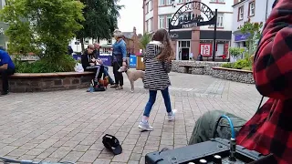 far from the best harmonica busking