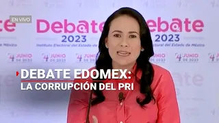 #DebateEdomex | ¿El PRI es el partido más corrupto de México? Edomex, ¿estado feminicida?