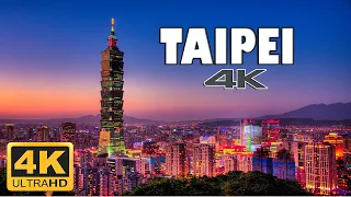 Taipei, Taiwan 🇹🇼 | 4K Drone Footage