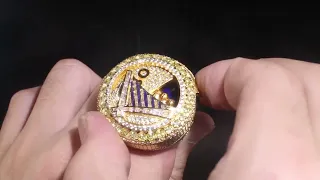 Spinable 2022 Golden State Warriors Championship Ring - Ultra Premium Series