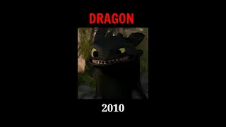 Evolution of Dragon (How to Train Your Dragon) #Shorts #Evolution