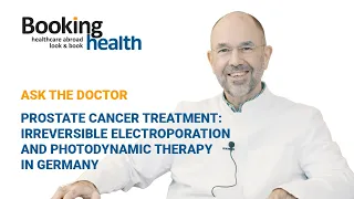 PROSTATE CANCER TREATMENT - Irreversible electroporation and photodynamic therapy | Prof. Stehling