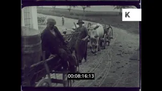 1930s Hungary, Pre Industrial Transportation and Milling, 16mm