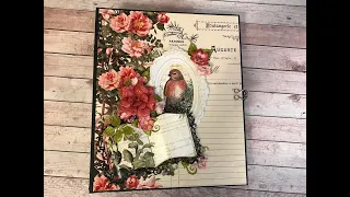 VINTAGE SAGA TUTORIAL PART 1 LARGE ALBUM SHELLIE GEIGLE JS HOBBIES AND CRAFTS