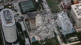 Temor de colapso de torre en pie y tormenta: complicaciones de las labores de rescate en Surfside