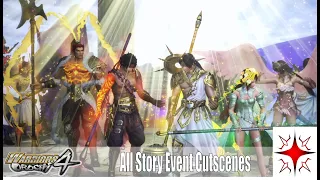 All Story Event Cutscenes | Warriors Orochi 4