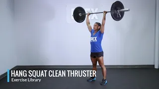 Hang Squat Clean Thruster