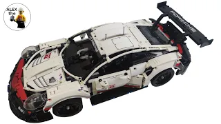 Largest LEGO Technic 42096 Porsche 911 RSR: Massive Build and Features!