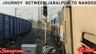 Sewagram-wani full journey video: patna-purna exp. #travel #vlog #wdp4d