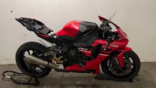 REFORMANDO A YAMAHA R1 DE LEILÃO | REBUILDING A WRECKED 2019 YAMAHA R1 COPART ESTADOS UNIDOS #ASMR