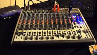 A closer look at the Behringer x2222usb Mixer