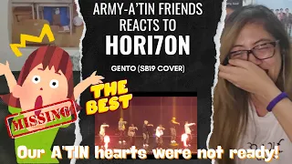 ARMY-A'TIN FRIENDS reacts to GENTO - HORI7ON cover FRIEND-SHIP Voyage to Manila