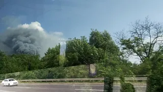 Пожар в Нерубайском