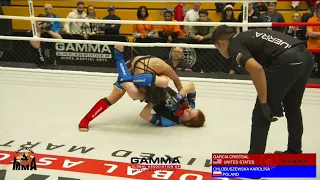 Mistrzostwa Świata MMA 2021 GAMMA Chłobuszewska Karolina (półfinał)