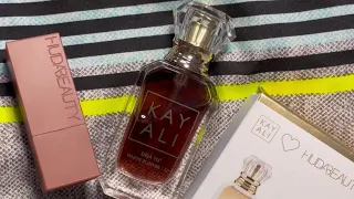 Kayali X Huda Beauty Power Duo Kit ❤️ | Kayali Déjà Vu Perfume Mini | Huda Power Bullet  Lipstick💄