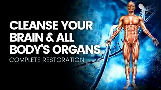 Cleanse Your Brain & All Body's Organs | Dissolve Toxins | Complete Restoration Music | 741 Hz Detox
