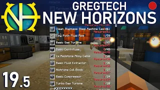 Gregtech New Horizons LIVE S2 19.5: Crafting Machine
