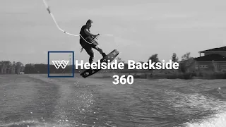 How to: Heelside Backside 360 on a wakeboard!